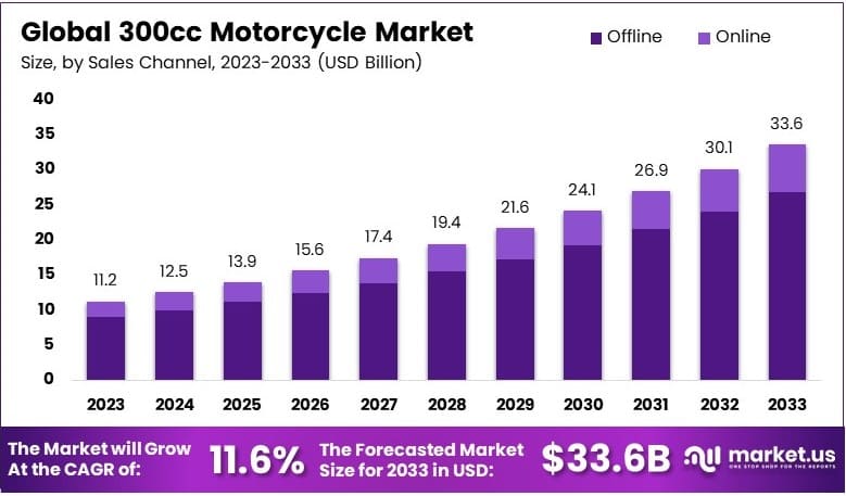 300cc摩托车市场(2024-2033)