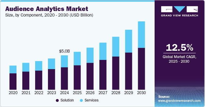受众分析市场（2025 - 2030）
