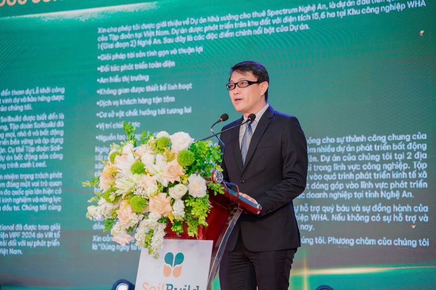 Soilbuild 在 Nghe An 推出现成设施