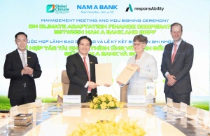 Nam A 银行与 GCPF 合作开展气候适应融资
