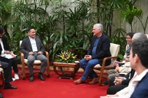 古巴总统会见GELEX集团总经理