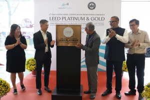 西贡中心获得 LEED 白金级和金级认证