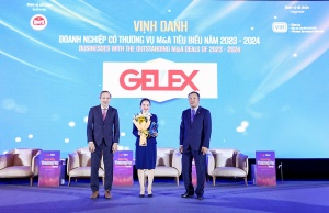 GELEX 被评为 2024 年最引人注目的并购交易公司之一