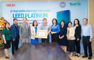 GELEX 大厦获得 LEED 白金认证
