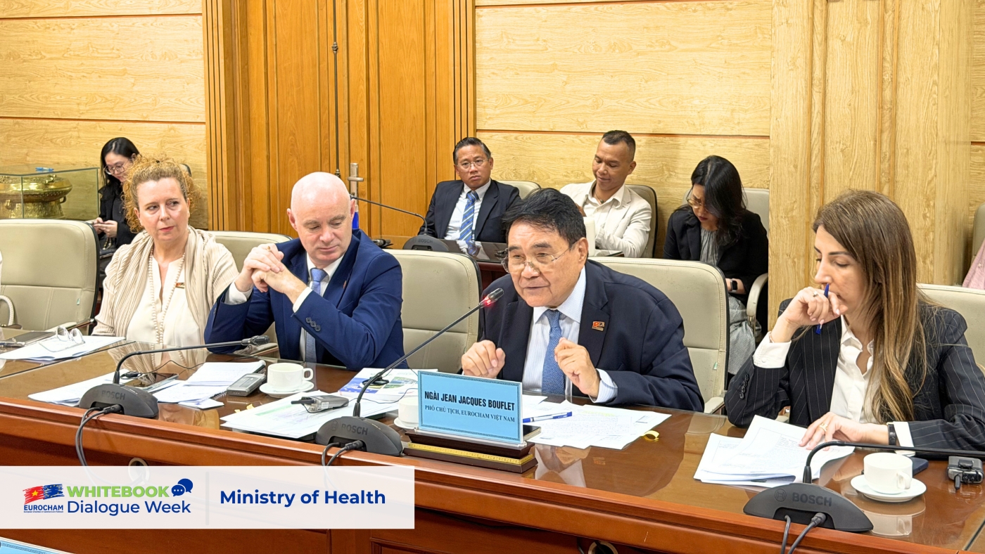 2026 年欧洲商会白皮书对话周第 2 天:MOH、MAE、MOJ、SBV