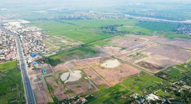 海防市 Trang Due 3 工业园已清理了 300 多公顷土地。 (来源:越南经济)
