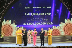 默沙东越南荣获美国大使颁发的美国商会企业社会责任奖