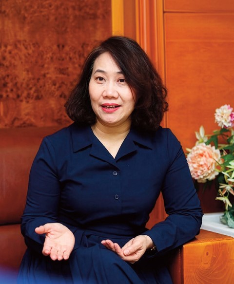 国家统计局局长阮氏香女士。