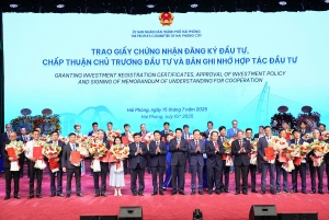 海防吸引156亿美元投资