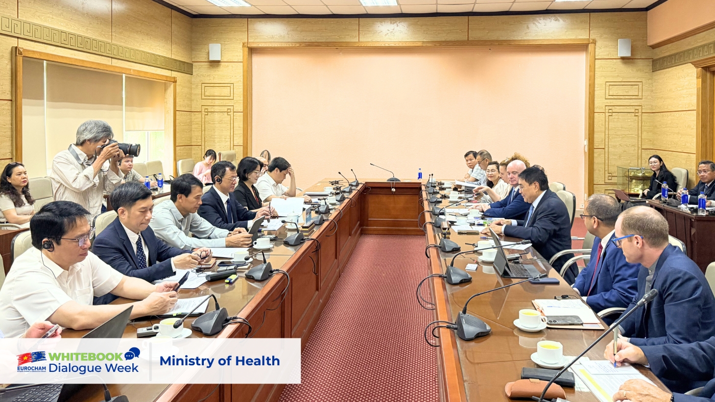 2026 年欧洲商会白皮书对话周第 2 天:MOH、MAE、MOJ、SBV