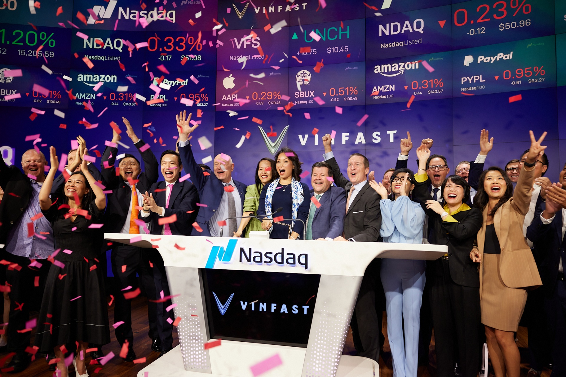 VinFast 登陆纳斯达克