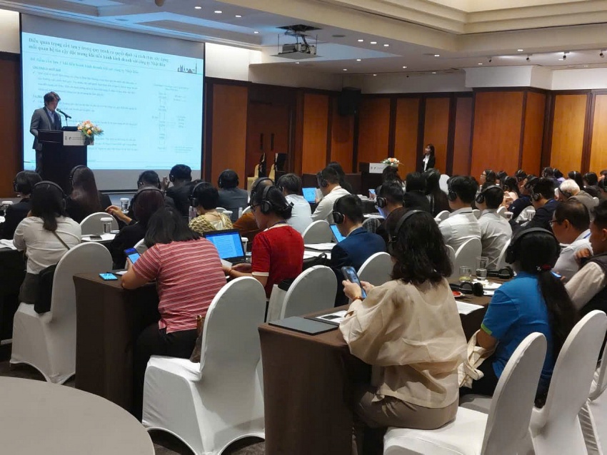 会议概况。照片提供:东京中小企业支援中心