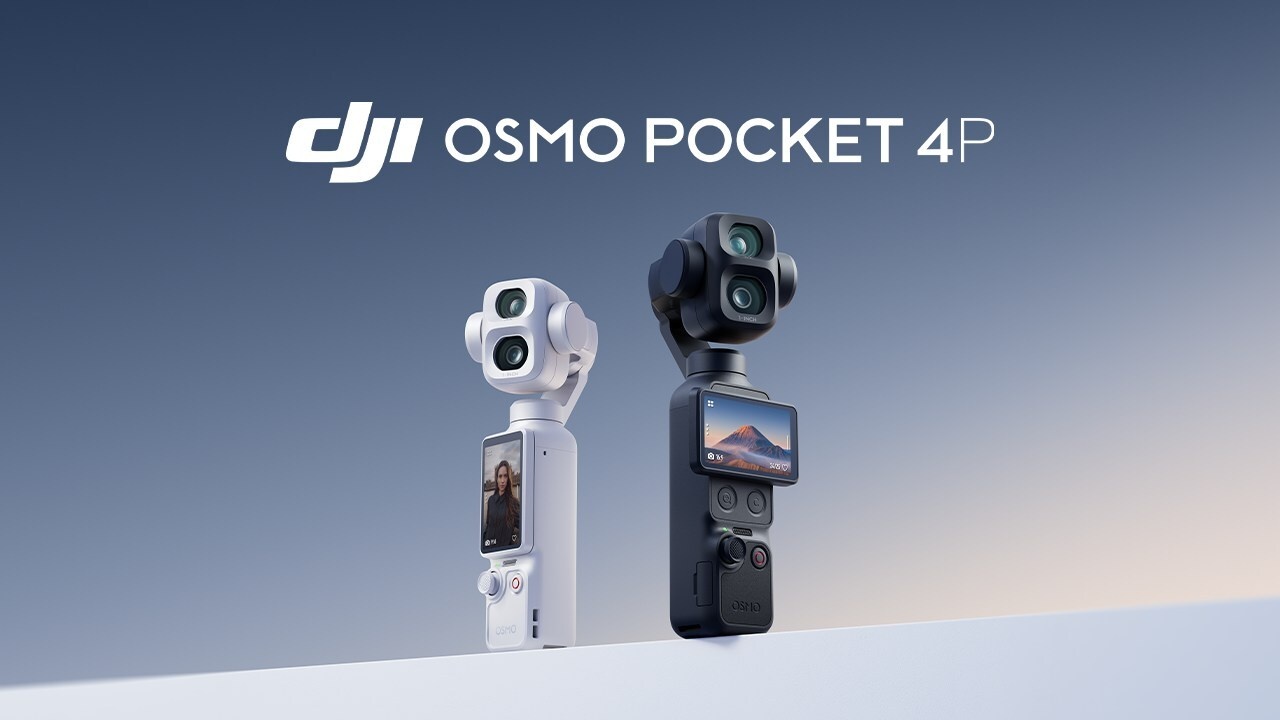 Osmo Pocket 4P 提供专业电影制作能力,推动云台相机类别发展 DJI 首创