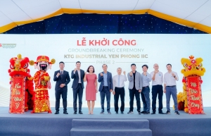 KTG Industrial Yen Phong IIC 新一期工程破土动工