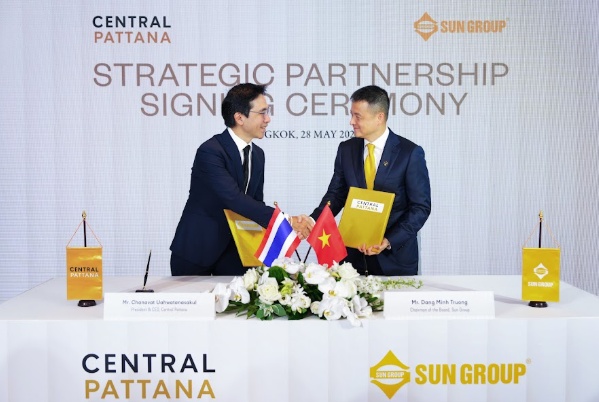 Sun Group 与 Central Pattana 合作建设零售综合体