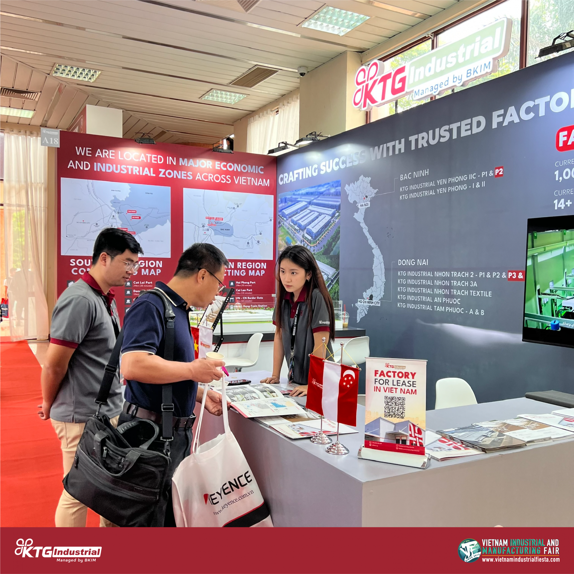提升北宁省的工业景观:KTG Industrial 参加 VIMF 2024
