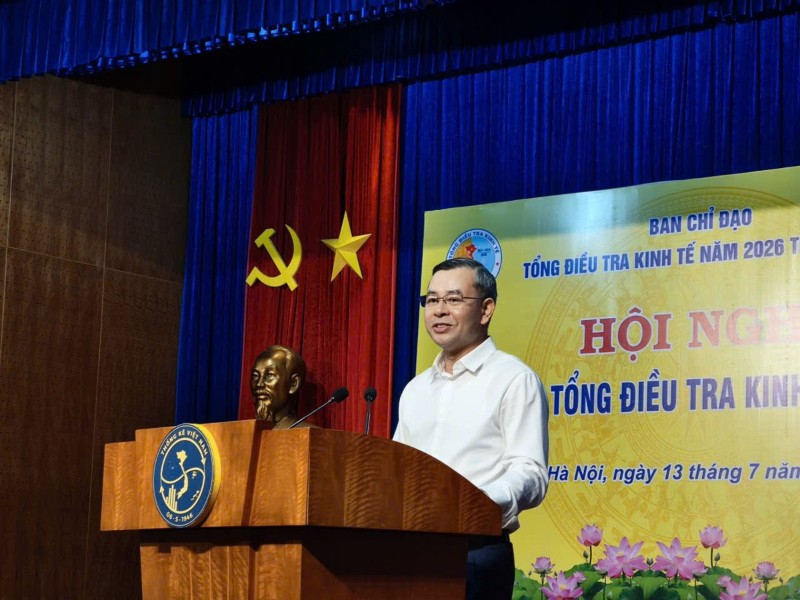 财政部长吴文俊在会议上讲话(图:Khanh Vy)_