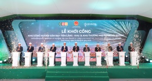 CEO集团海防自贸区首个工业园破土动工