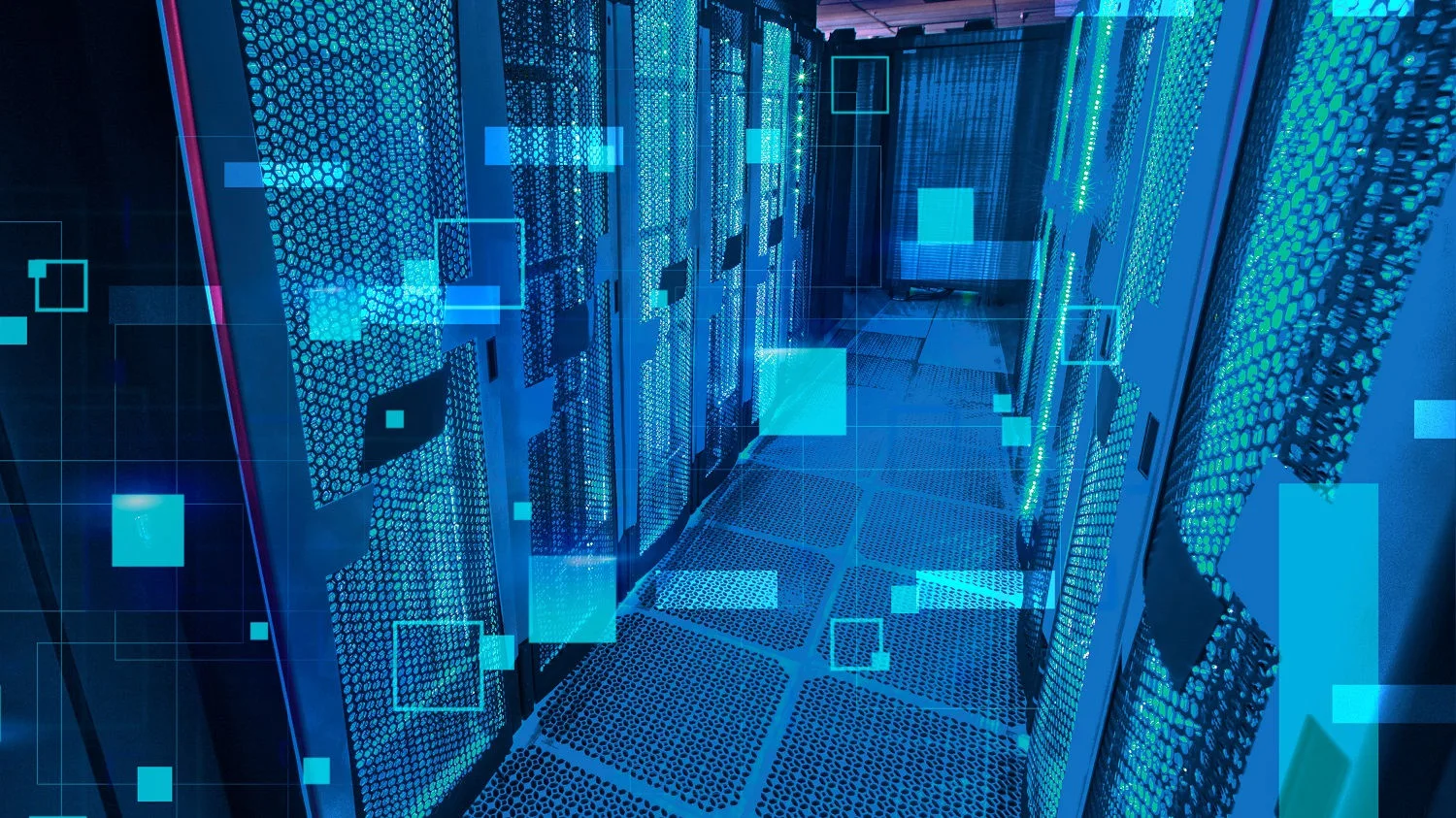 NCCS 发现超级计算机。原文来自 NASA。数字化增强