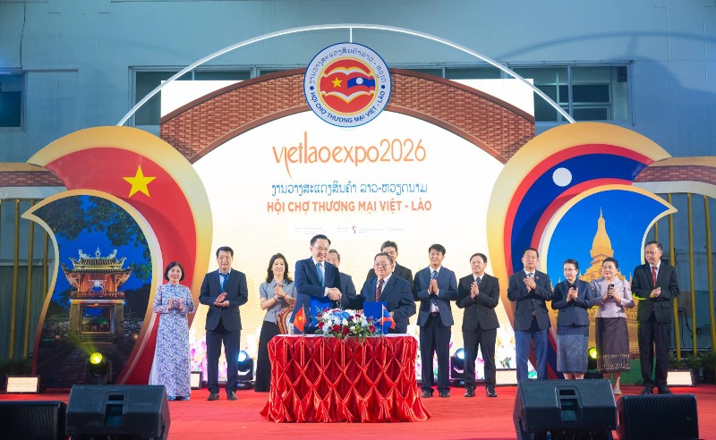 The VIETLAO Expo 2026 opens in Vientiane (Laos) on July 16, 2026. - (Photo source: https://kinhtemoitruong.vn)
