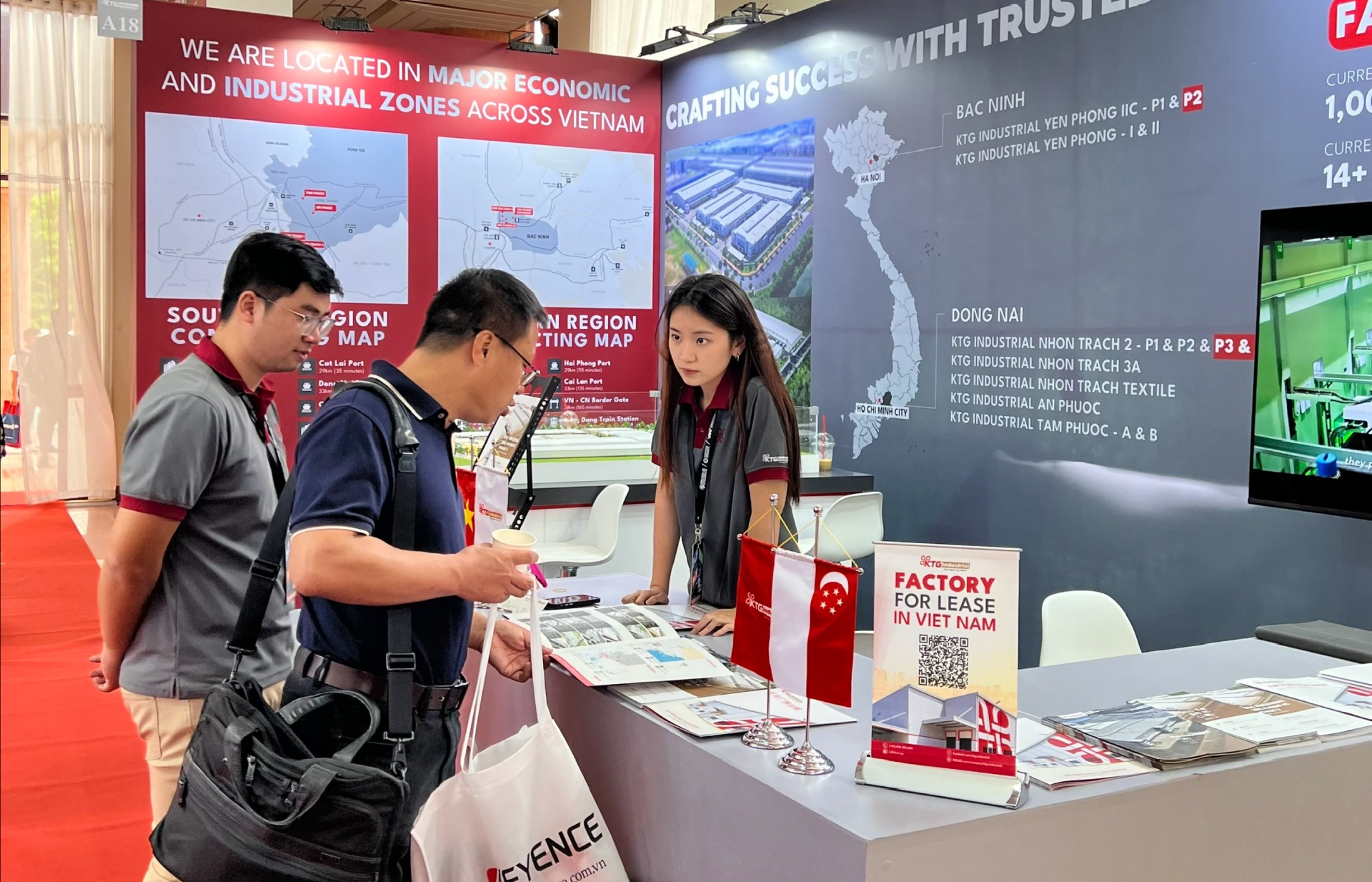 提升北宁省的工业景观:KTG Industrial 参加 VIMF 2024