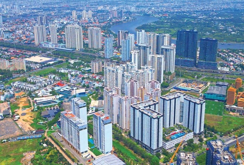 A-基础设施的进步为开发商提供大型城市项目创造了条件 照片:Le Toan