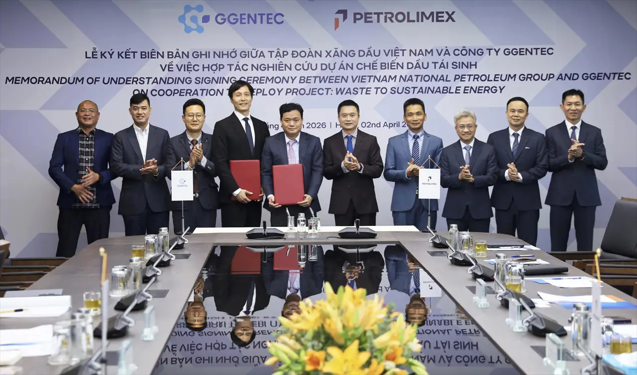 Petrolimex 和 GGenTec 实施废物转化可持续能源项目