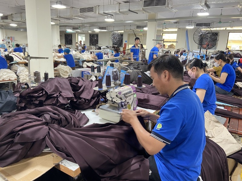 目前,美国是越南纺织服装业最大的出口市场。 (照片:宋河)