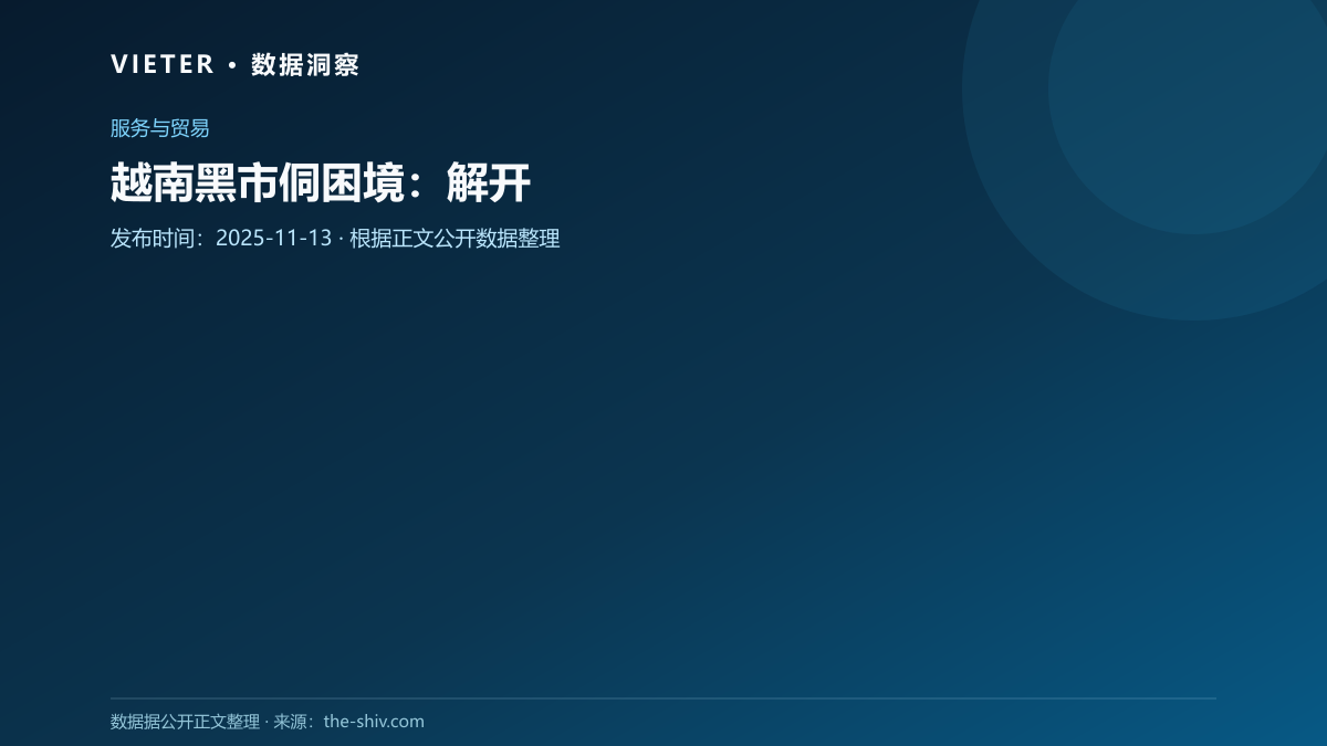 越南黑市侗困境:解开