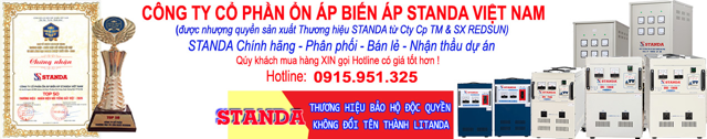 CÔNG TY CỔ PHẦN ỔN ÁP BIẾN ÁP STANDA VIỆT NAM
