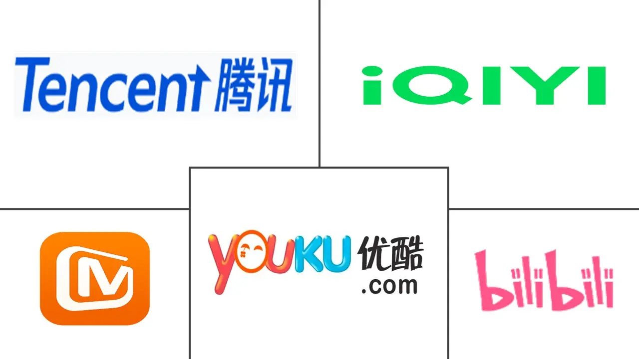 中国 OTT 市场主要参与者