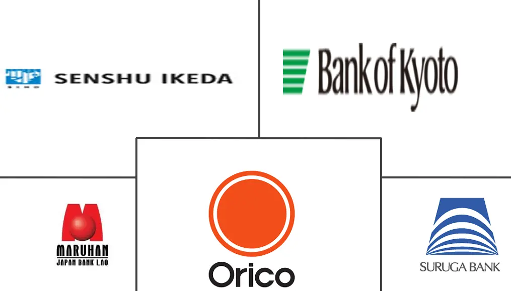 日本汽车贷款市场规模主要参与者