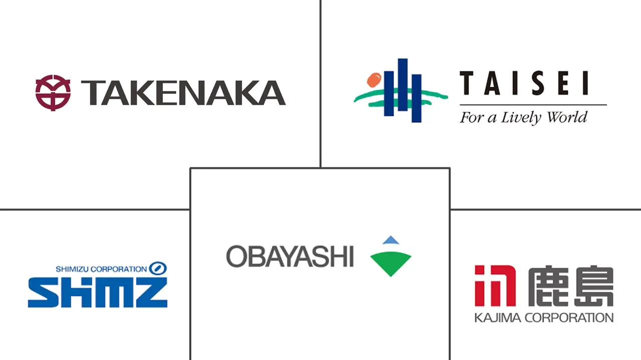 日本商业建筑市场规模及份额主要参与者