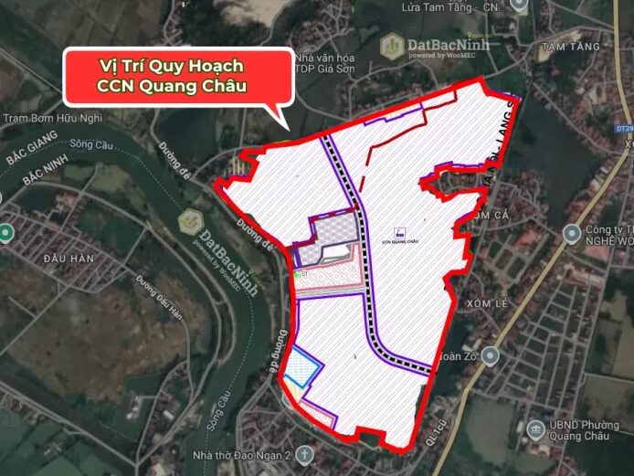 Khu công nghiệp Quang Châu - Tỉnh Bắc Giang