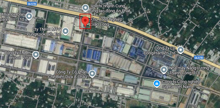 Khu công nghiệp Giao Long - Tỉnh Bến Tre