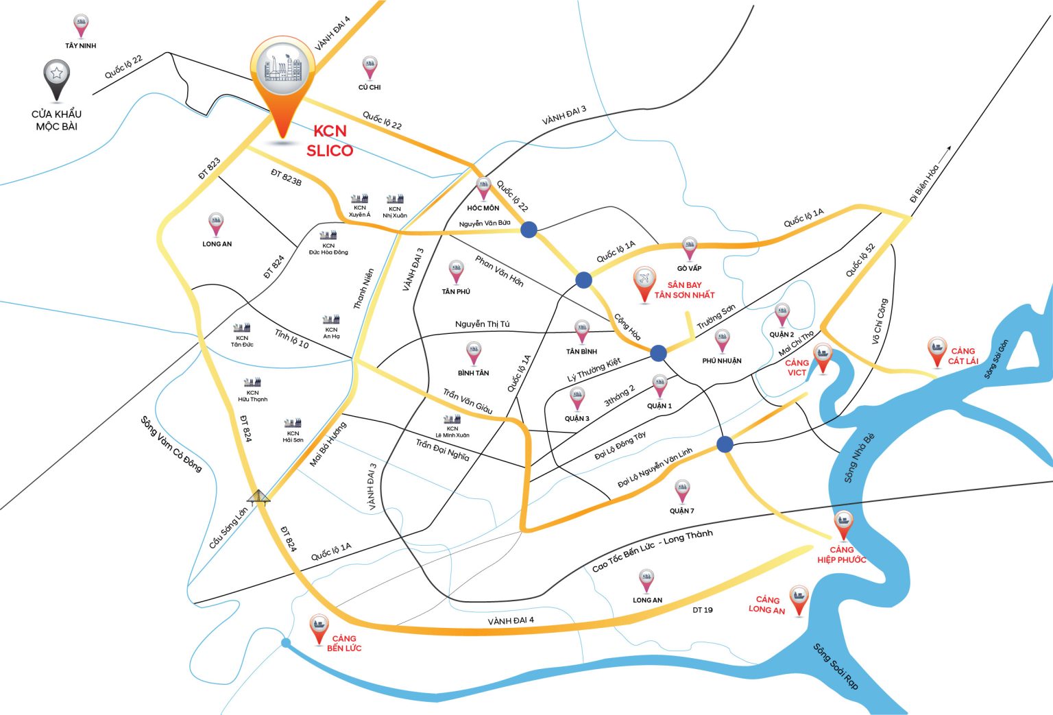 Khu công nghiệp Đức Hoà III Đức Lợi - Long An