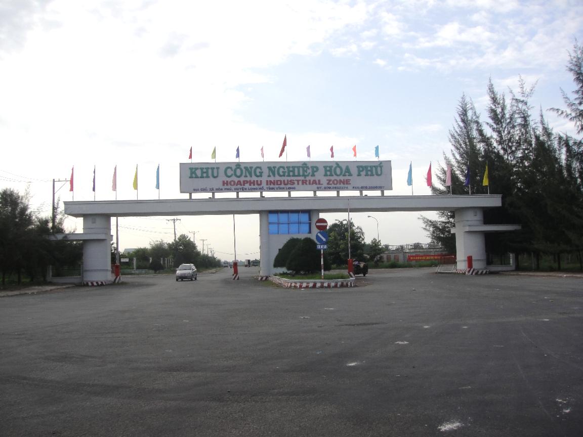 Khu công nghiệp Hoà Phú - Tỉnh Vĩnh Long