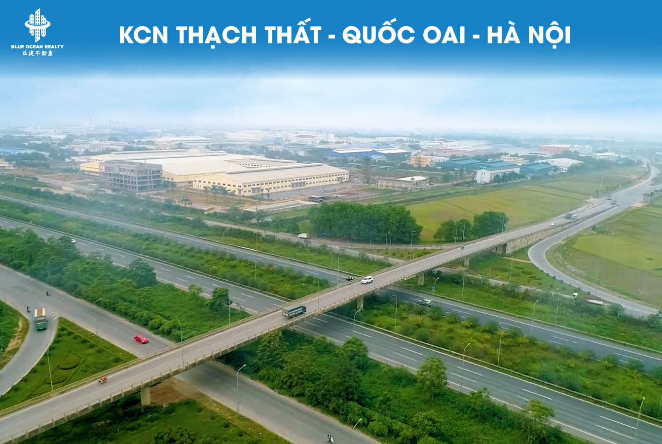 Khu công nghiệp Thạch Thất - Quốc Oai - Hà Nội