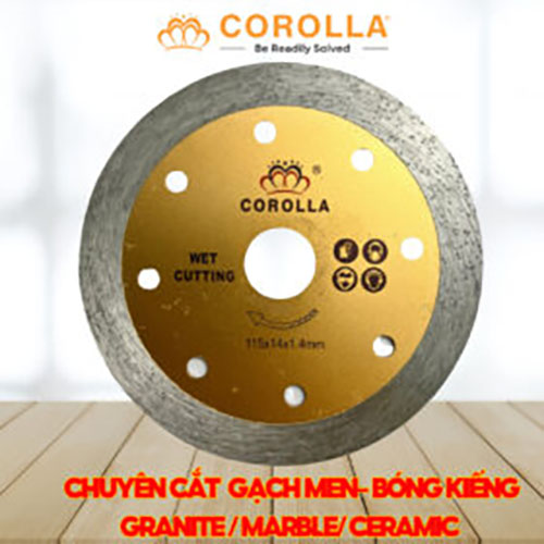 Lưỡi cắt gạch đaá COROLLA 110mm
