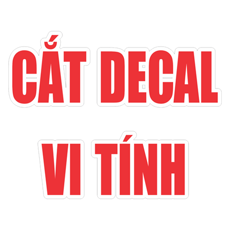 Cắt decal