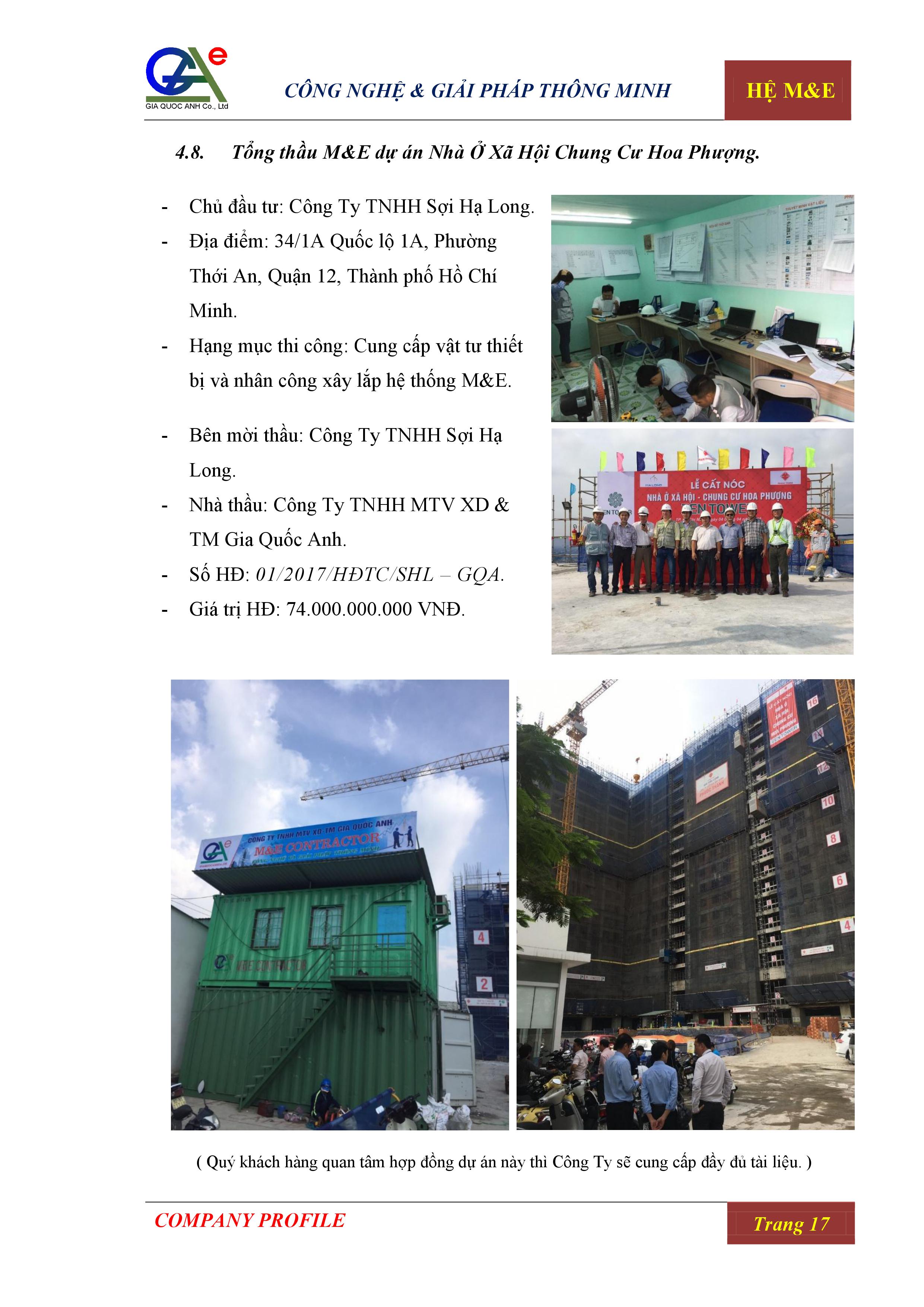 Xây Lắp Mới Và Cải Tạo Công Trình M&E