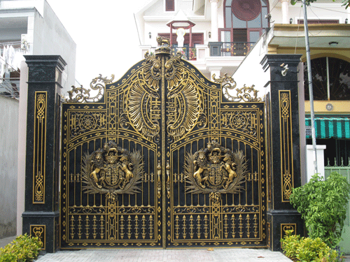 Cổng nhôm