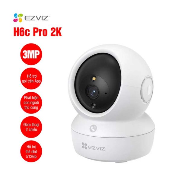 Camera WiFi EZVIZ H6C Pro 2K 3MP