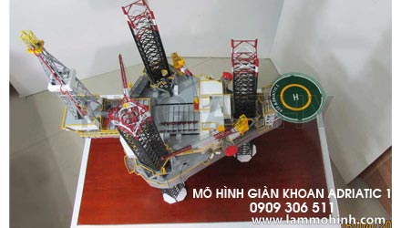 Mô hình giàn khoan Adria