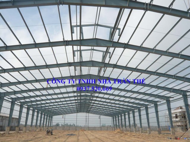 Nhà xưởng nhà thép tiền chế