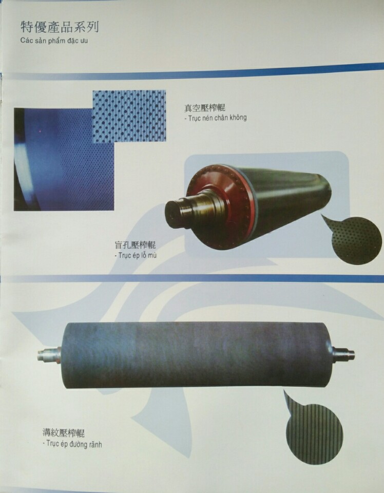 Trục cao su TTC