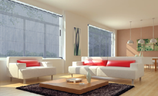 Cửa lưới 1 cánh có ray