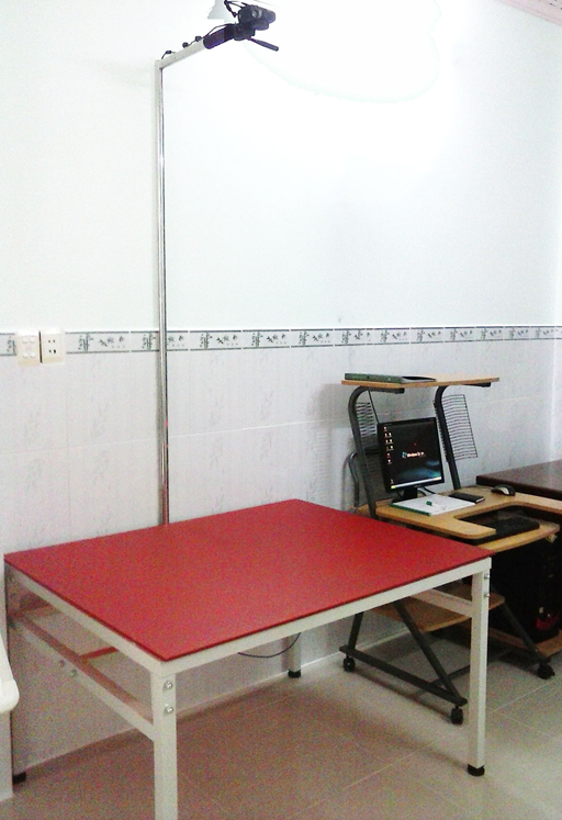 Hệ thống bàn chụp mẫu rập