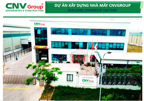 Xây dựng nhà máy CNVGROUP