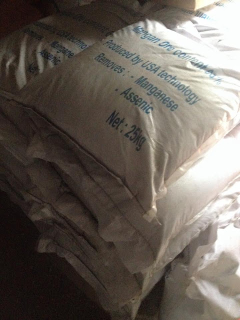 Quặng Mangan xử lý nước
